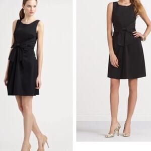 Kate spade Jillian bow front dress black